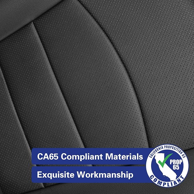Faux Leather Seat Covers for Toyota 4Runner — Full Set — Black