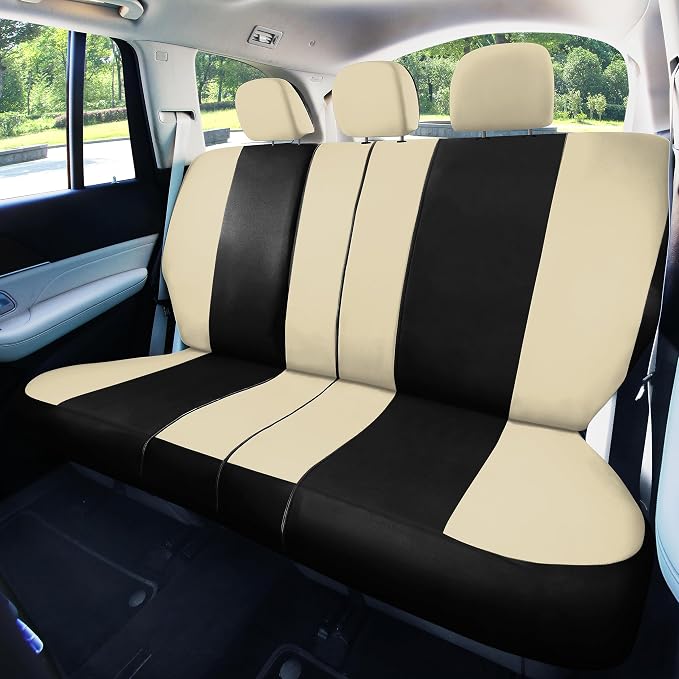 Universal Seat Covers — Full Set — Beige