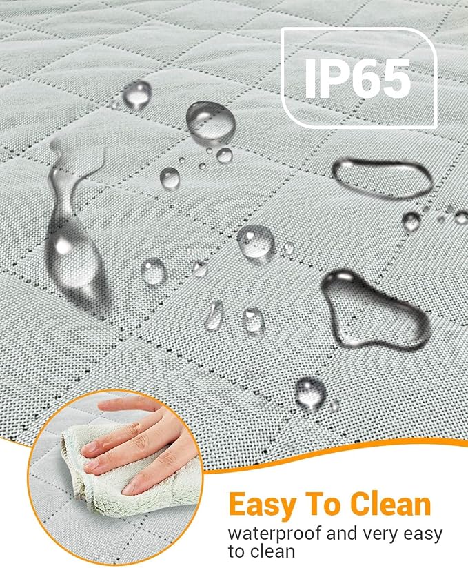 Pet Car Seat Protector — Gray