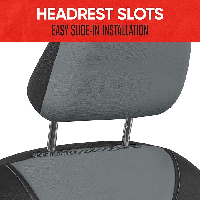 Pet Car Seat Protector — Front Seat — Gray