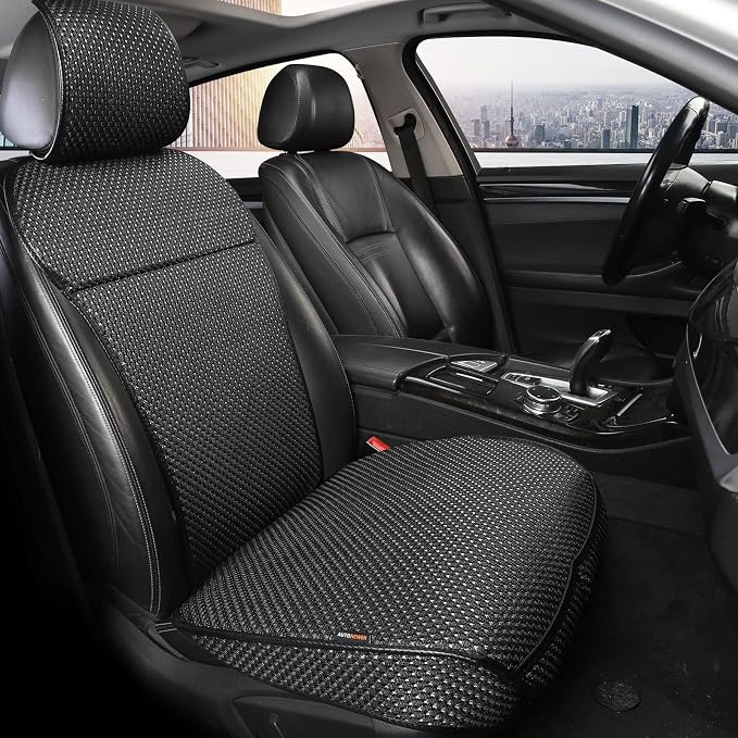 Universal Seat Covers — Front Seat — Black