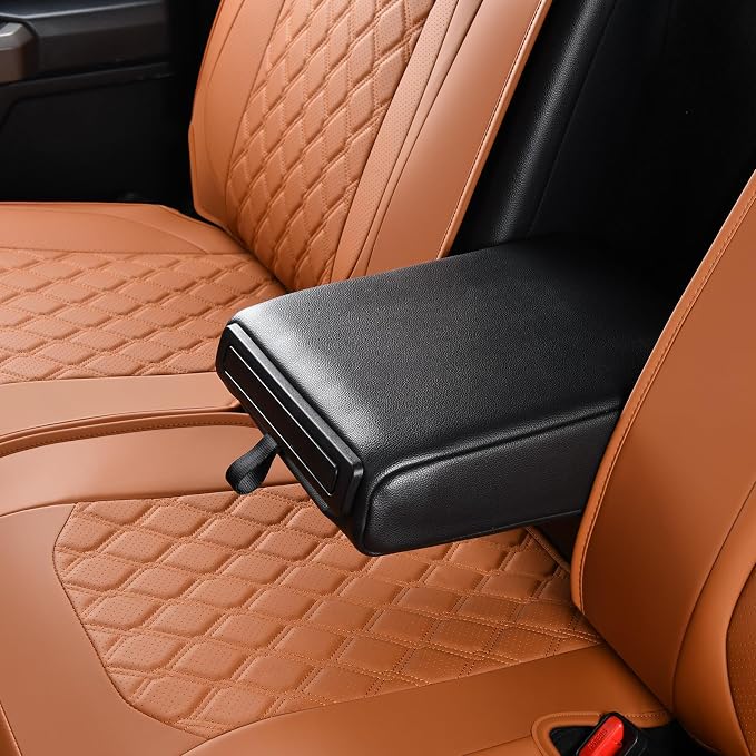 Seat Covers for Chevrolet Silverado / GMC Sierra — Rear Seat — Brown