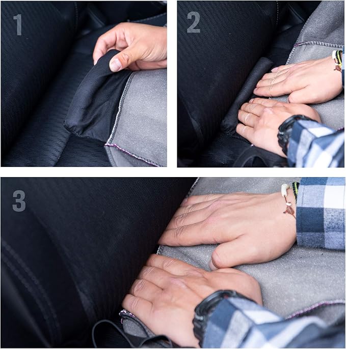 Faux Leather Car Seat Covers — Front Seat