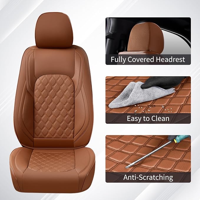Seat Covers for Chevrolet Silverado / GMC Sierra — Brown