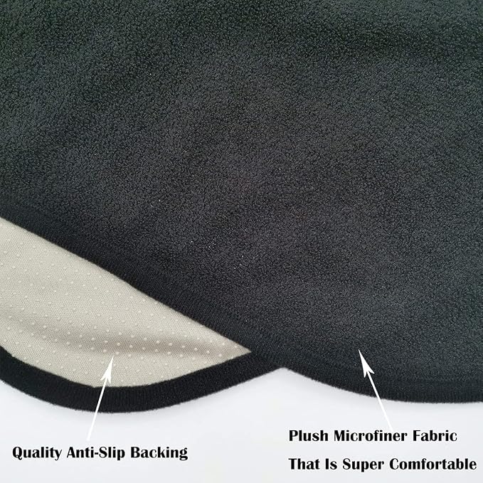Car Seat Covers — Front Seat — Black