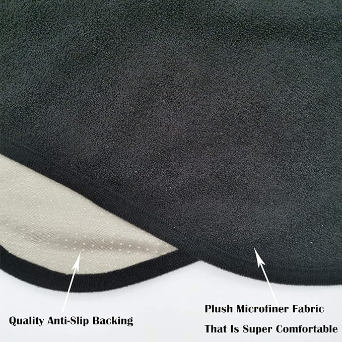 Car Seat Covers — Front Seat — Black