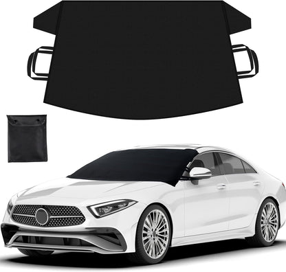 WinterShield Heavy-Duty Car Windshield Cover - 600D Oxford Snow & Ice Protector Medium 81hqTidzpYL._AC_SL1500