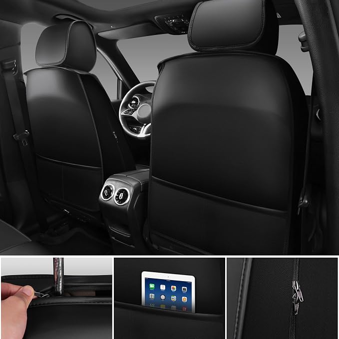 Universal Seat Covers — Full Set — Black