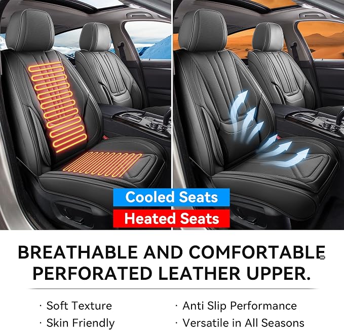 Universal Seat Covers — Full Set — Gray