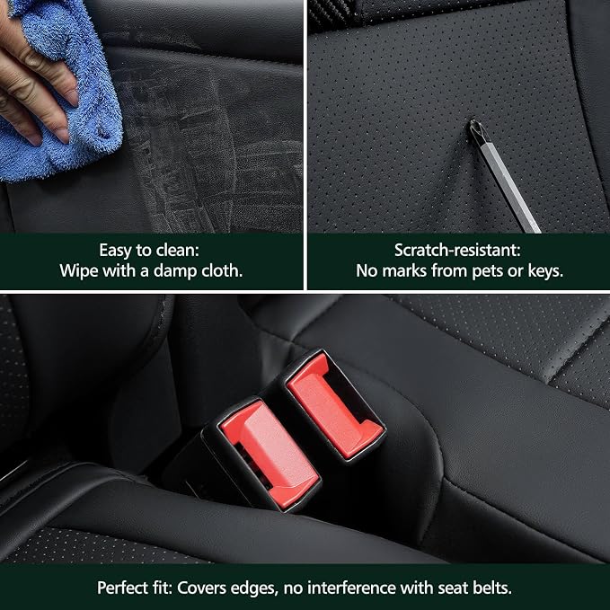 Seat Covers for Ford F-150 — Rear Seat — Black