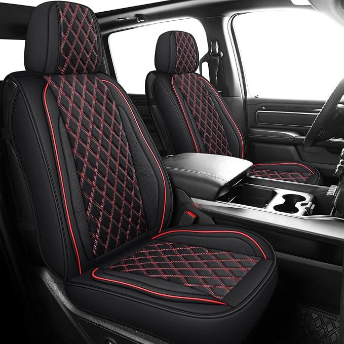 Seat Covers for Chevrolet Silverado / GMC Sierra — Full Set — Red