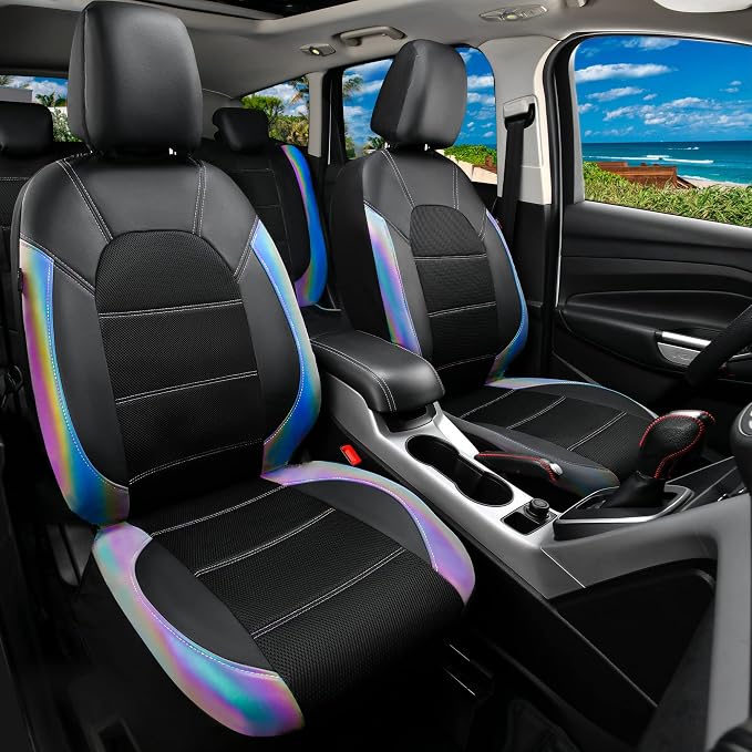 Universal Fabric Seat Covers — Front Seat