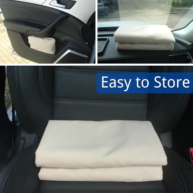 Car Seat Covers — Front Seat — Beige