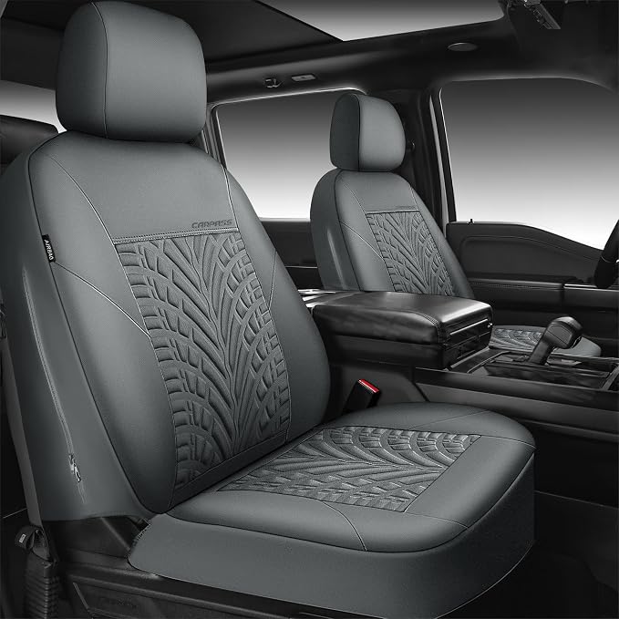 Universal Neoprene Seat Covers — Full Set — Gray