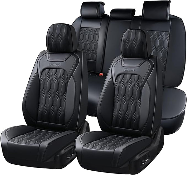 Universal Seat Covers — Full Set — Black