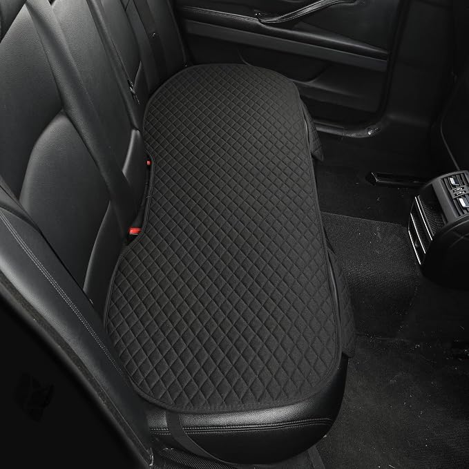 Universal Fabric Seat Covers — Black