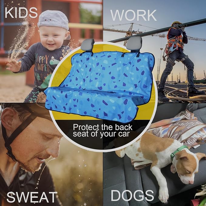 Pet Car Seat Protector — Blue