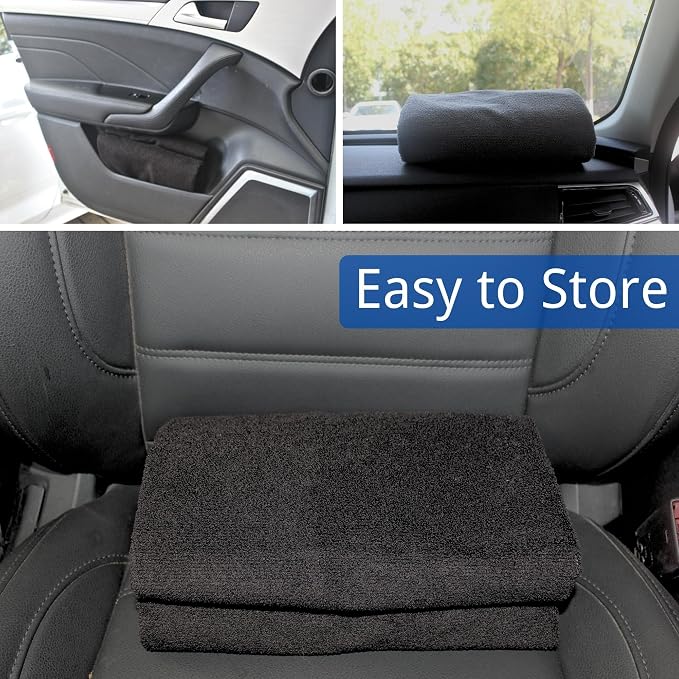 Car Seat Covers — Front Seat — Black