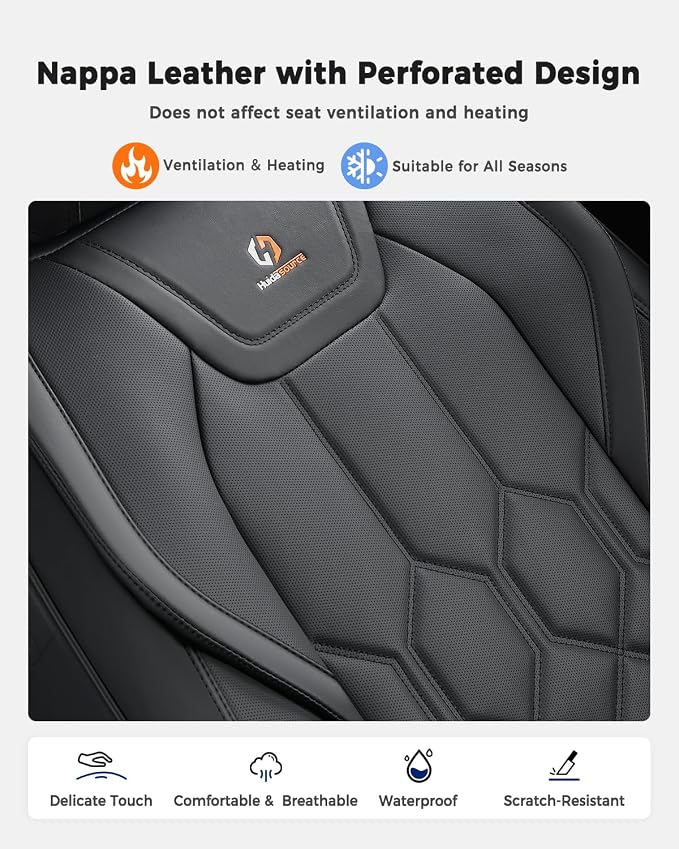 Universal Seat Covers — Full Set — Black