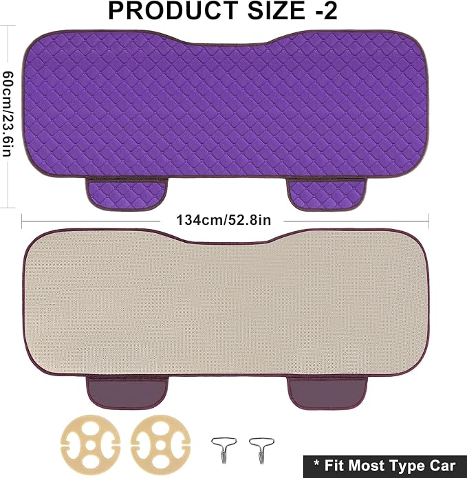 Universal Seat Covers — Purple