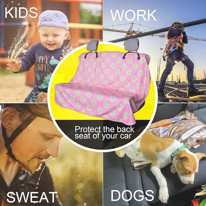 Pet Car Seat Protector — Pink