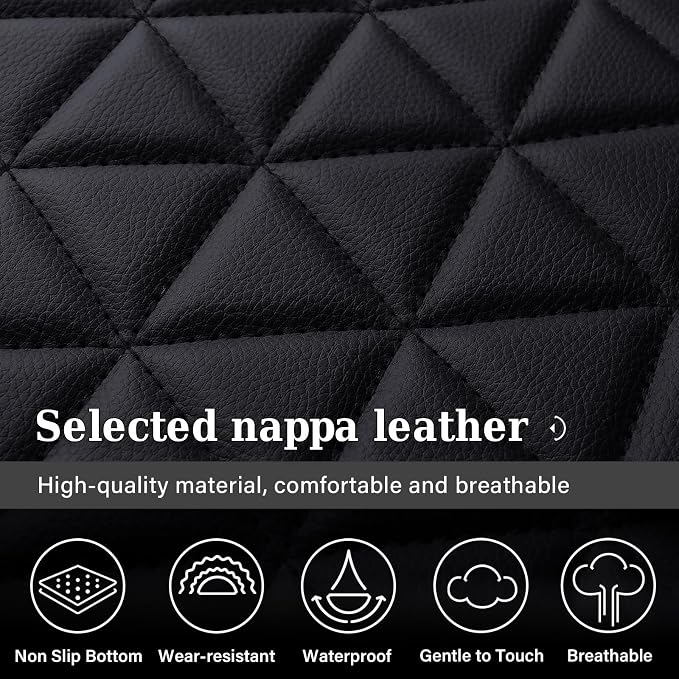 Seat Covers for Multiple Vehicles — Full Set — Black