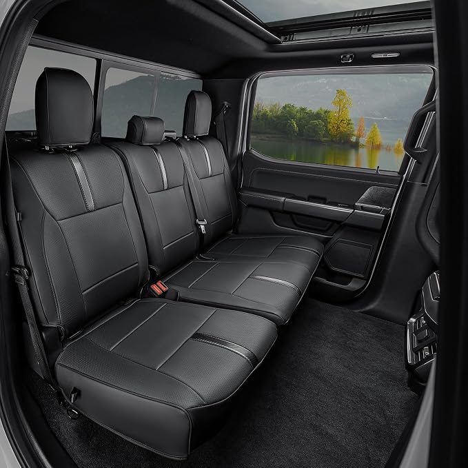 Seat Covers for Ford F-150 — Full Set — Black