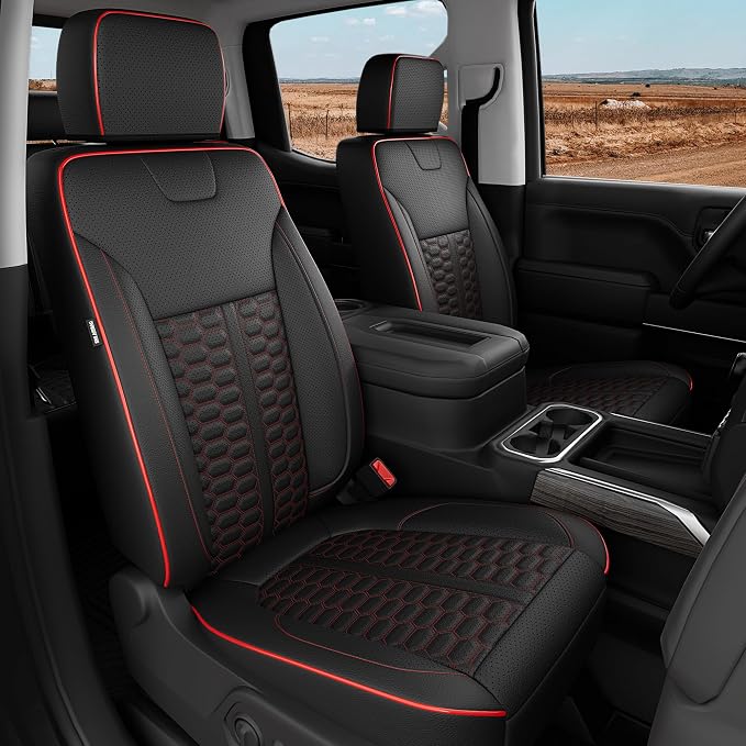 Faux Leather Seat Covers for Chevrolet Silverado / GMC Sierra