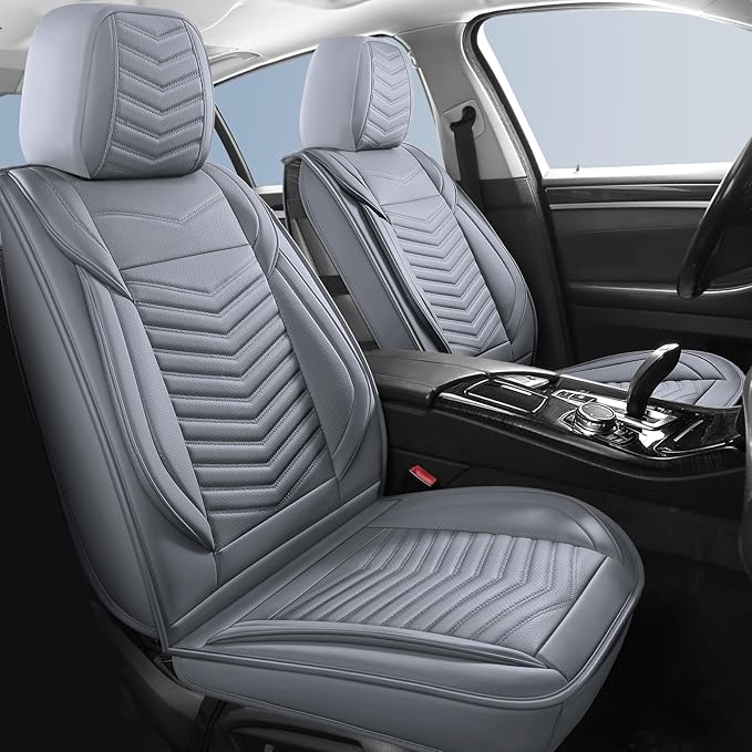 Universal Seat Covers — Full Set — Gray