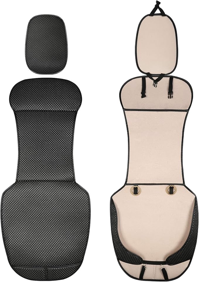 Universal Seat Covers — Front Seat — Black