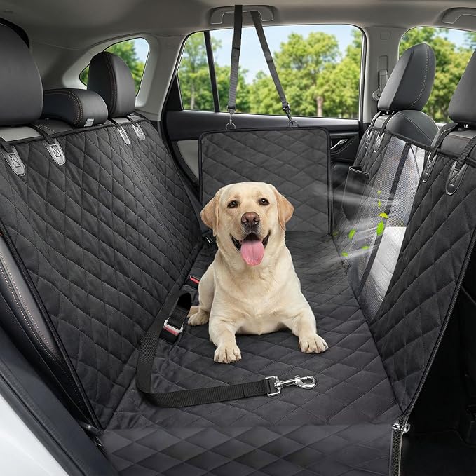 Pet Car Seat Protector — Black
