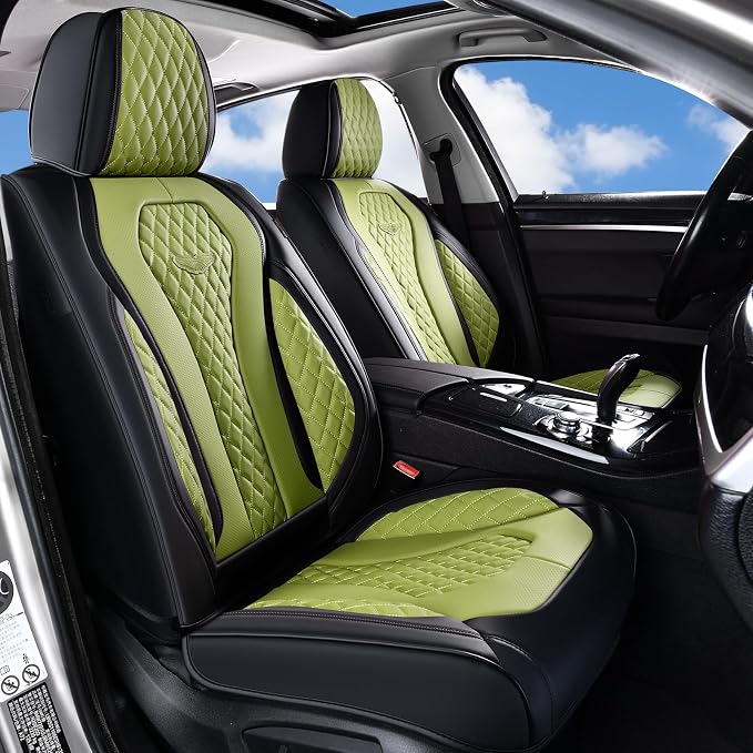 Universal Seat Covers — Full Set — Green