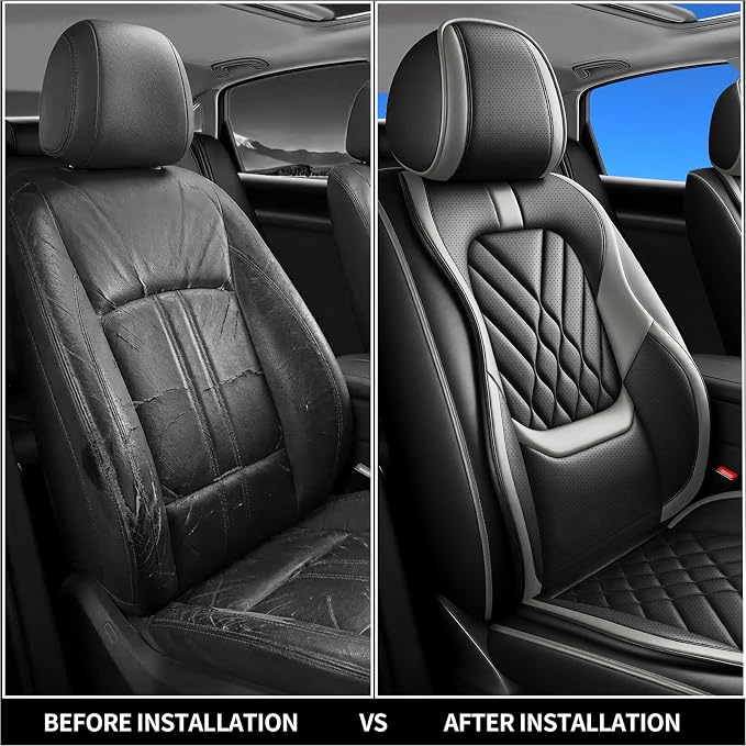 Seat Covers for Nissan Ariya — Full Set — Gray