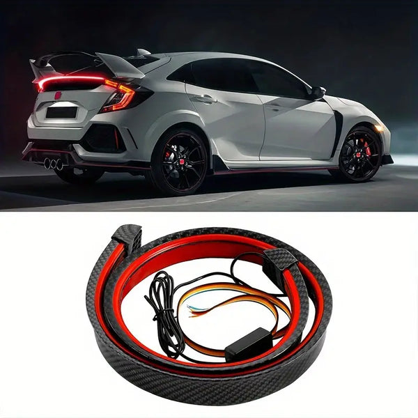 Spoiler LED Car Strip Brake Tail Turn Light