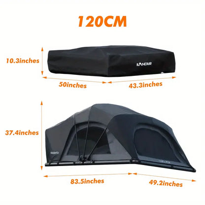 Entry-Level Hard Shell Car Roof Tent for 2–3 Person Camping 88b4d67fe669480fab3edb97e1e79384-goods