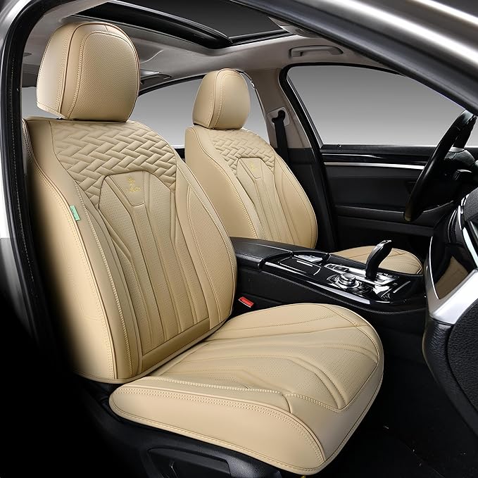 Universal Seat Covers — Beige