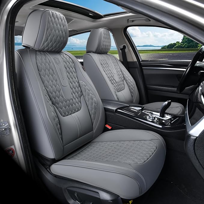 Universal Seat Covers — Full Set — Gray
