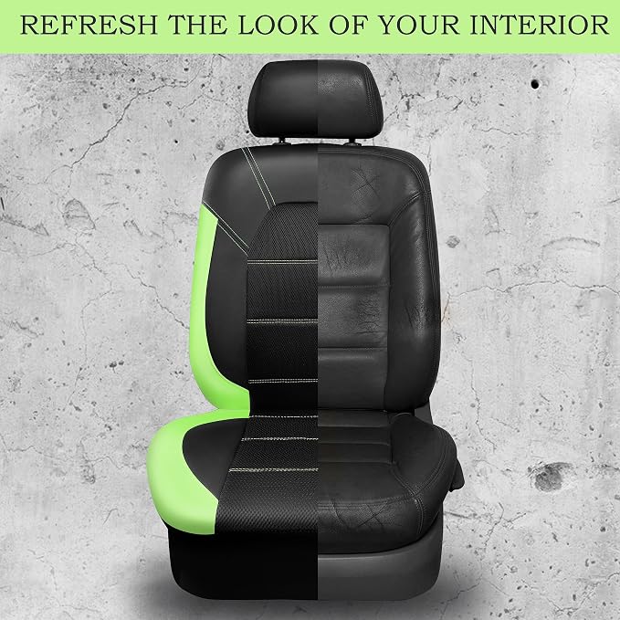Universal Seat Covers — Full Set — Green / Black