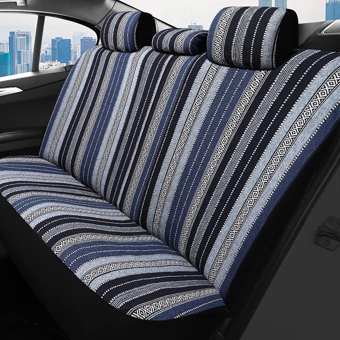 Universal Seat Covers — Full Set — Blue