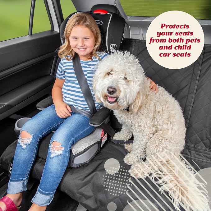 Pet Car Seat Protector — Gray