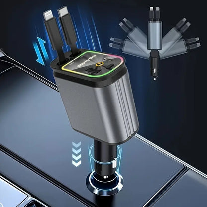 66W 4-in-1 Retractable Car Charger With Star Projector 9def8c19-bc84-4da1-bb8d-8dfde6385da1