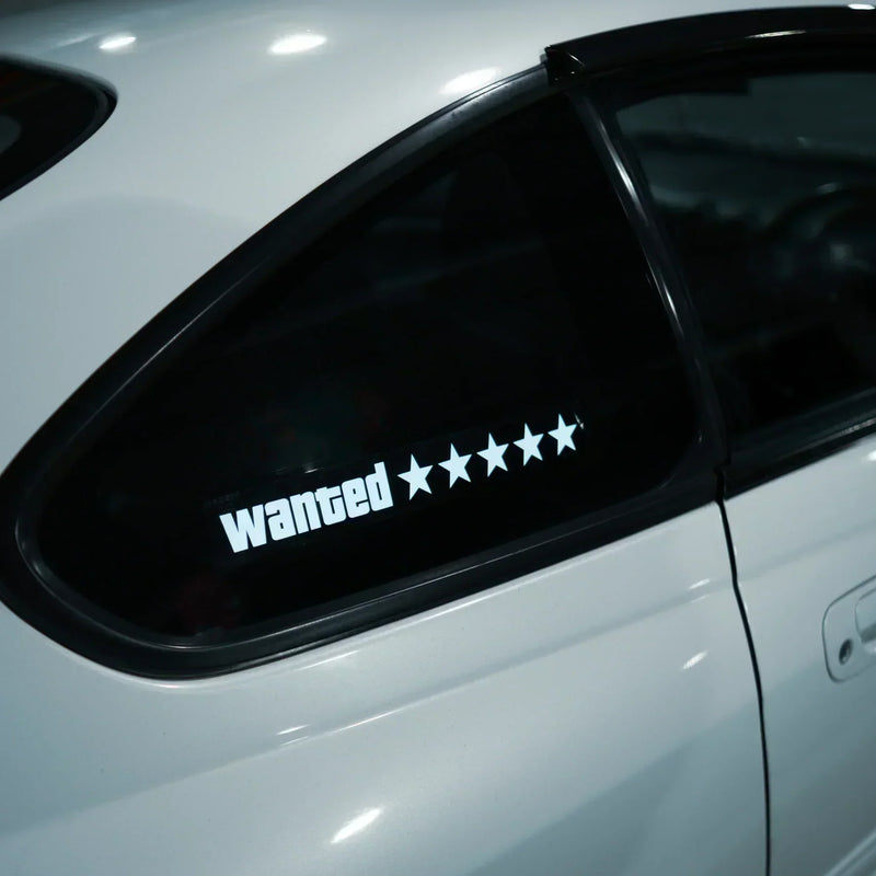 Wanted LED Panel Sticker DSC0425