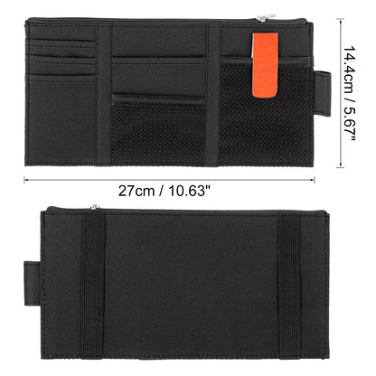 Unique Bargains Car Sun Visor Organizer GUEST_45114fb2-66fd-4606-a760-657700ae10b0