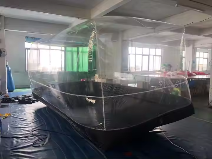 Waterproof outdoor cover dust protection infable car bubble tent for suv