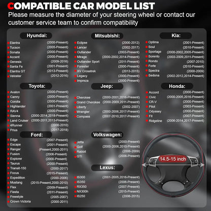 Microfiber Leather Steering Wheel Cover – Anti-Slip, Waterproof, Perfect Fit 14.5–15 Main_03_0601fe23-780f-4b53-b88f-cee03c0e32a4