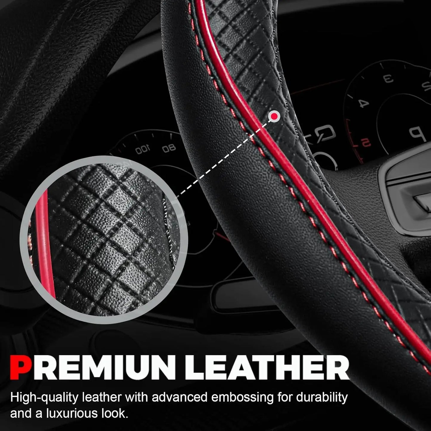 Microfiber Leather Steering Wheel Cover – Anti-Slip, Waterproof, Perfect Fit 14.5–15 Main_04_782e16f2-9683-4f16-824d-4b903d239bd5