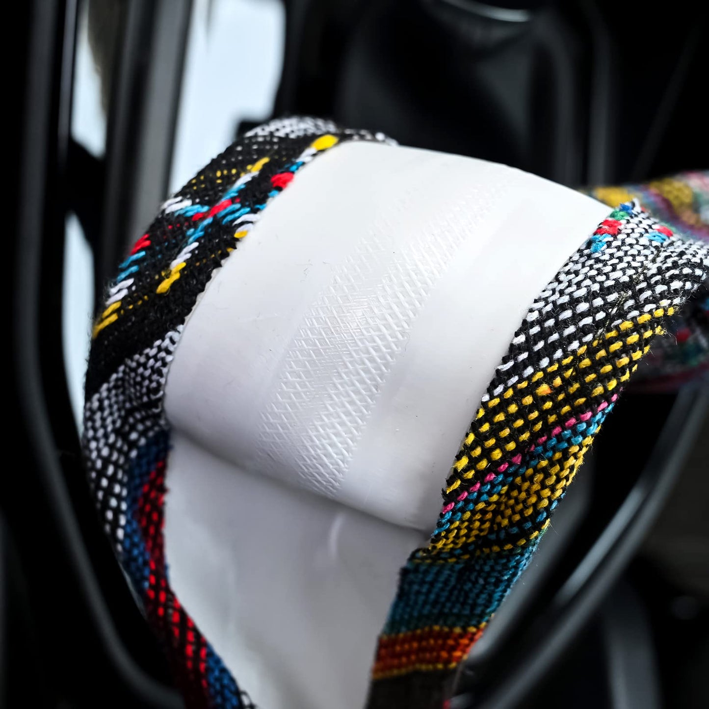 Elastic Microfiber Steering Wheel Cover for Women – Anti-Slip, Breathable, Universal 15” Fit Main_04_8e28df67-26e3-4ea7-a953-438f82165da6