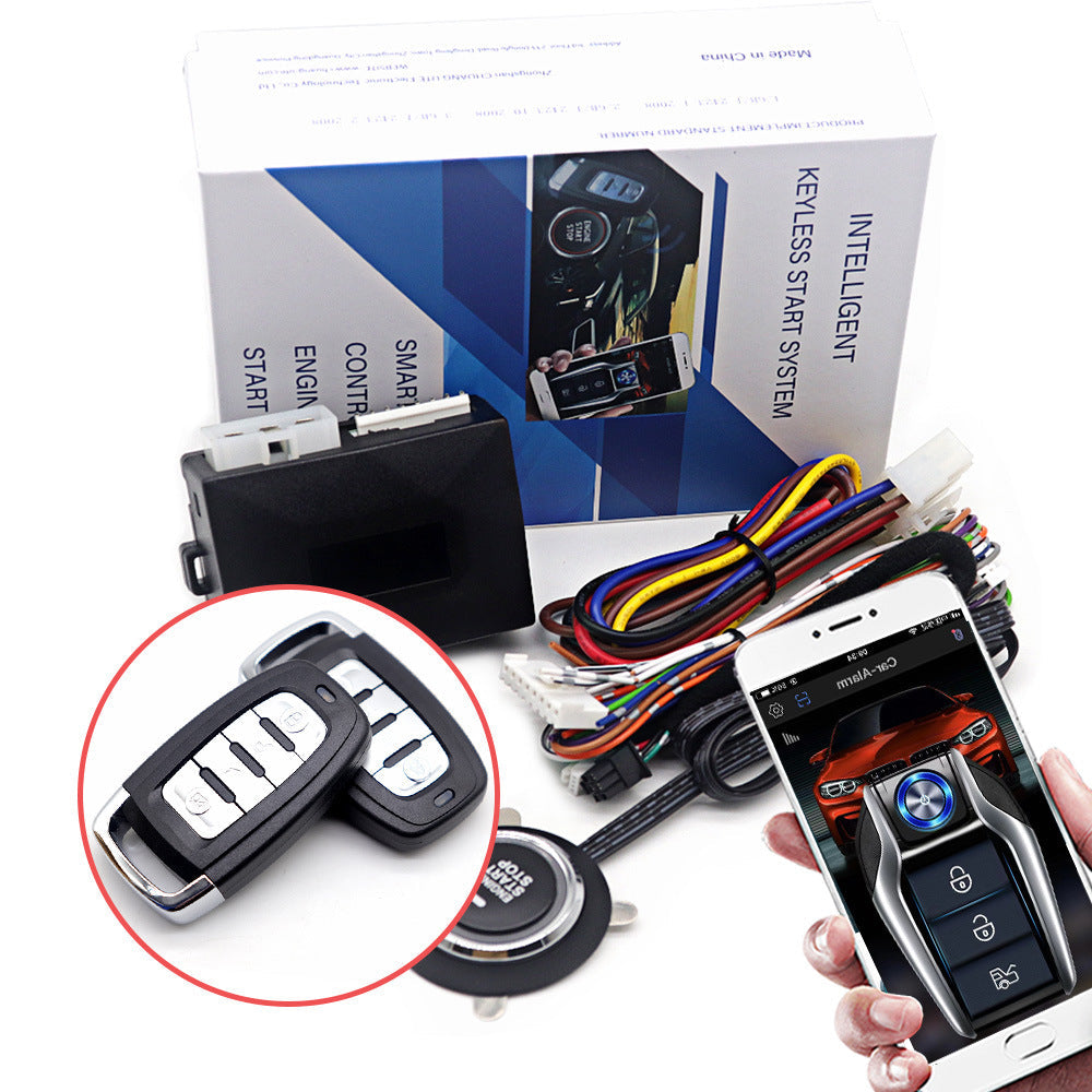 Universal Bluetooth Remote Start Kit | Mobile Phone Control One-Button Start Modification DQD-LY(YT-1) O1CN010B3INy1ktQZpPDvSO__2200623104741-0-cib