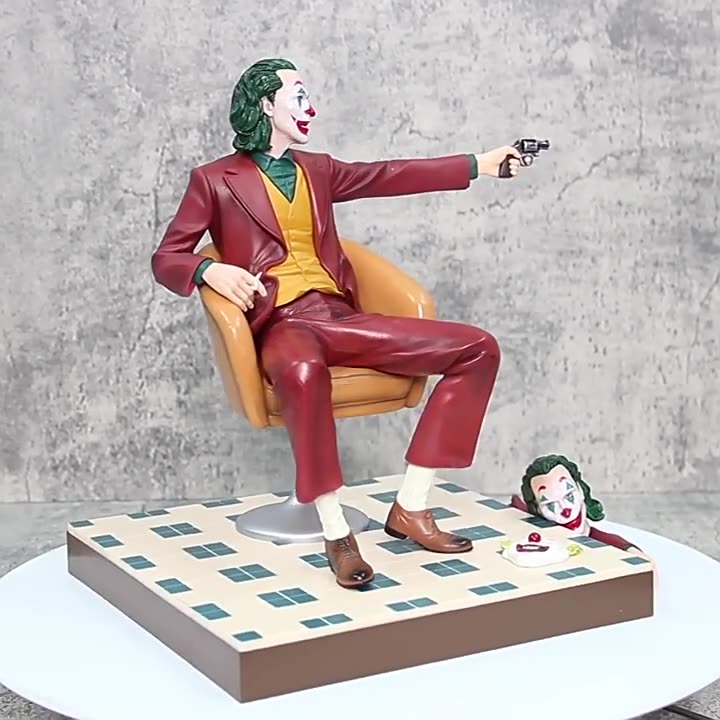 DC Suicide Squad The Joker and Harley Quinn Statue Model Toys