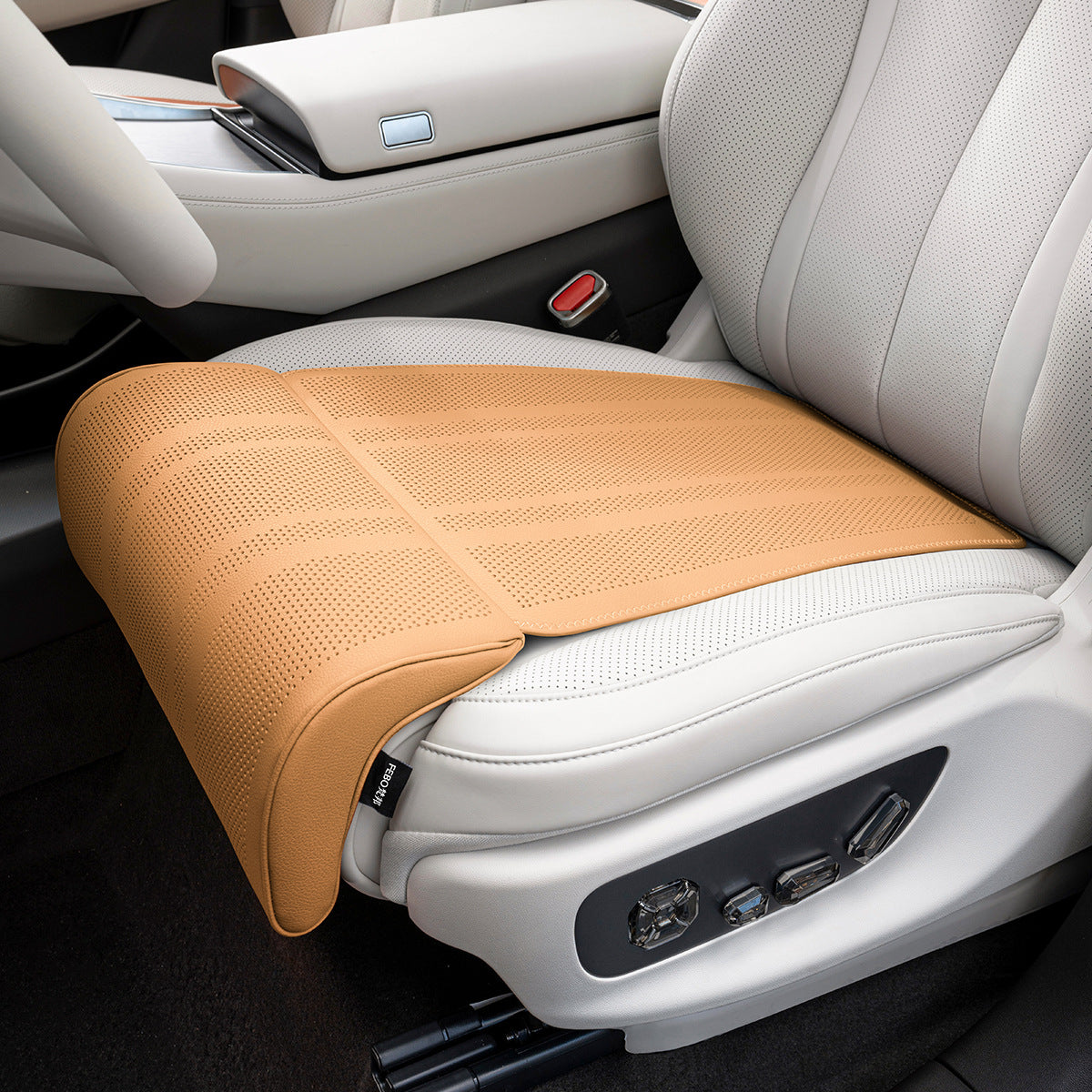 Ergonomic Car Seat Cushion & Leg Support, Long Drive Comfort Customer Leg Support [Amber Brown] 1 piece O1CN011kfMlK1MpGRa8ZbvO__2219203171483-0-cib